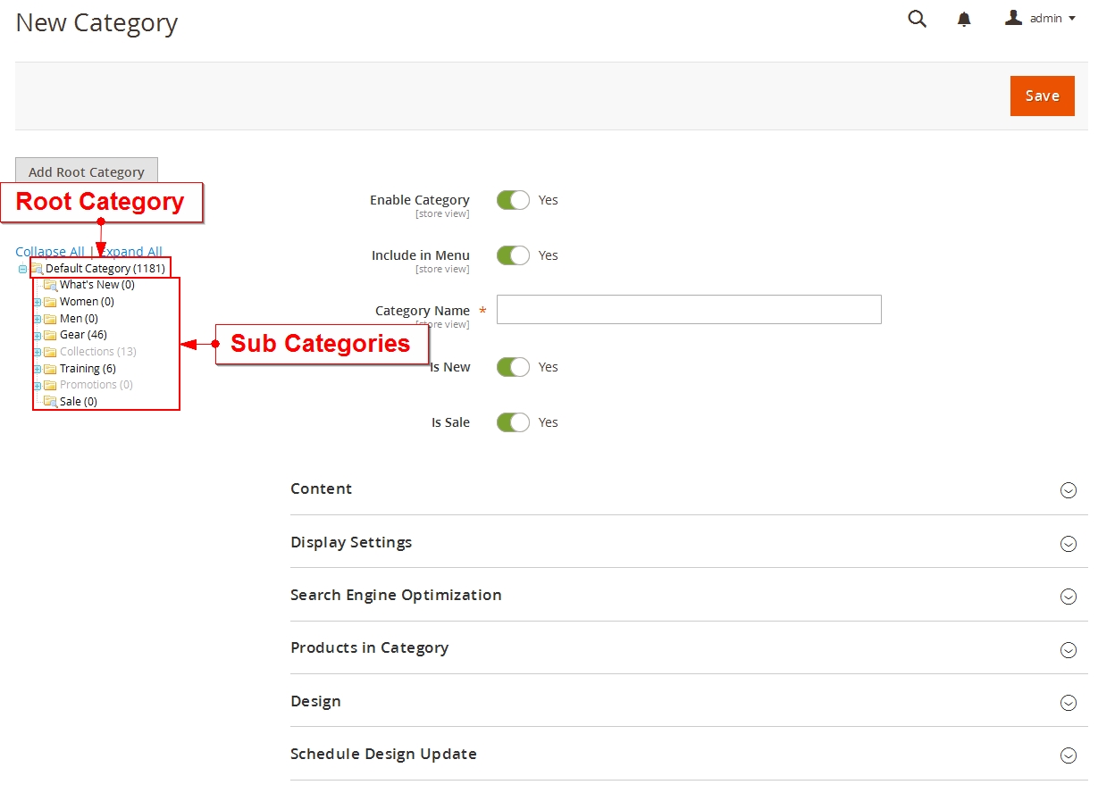 add category
