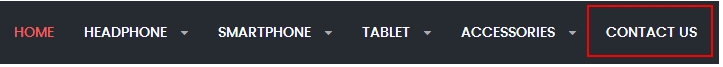 menu block