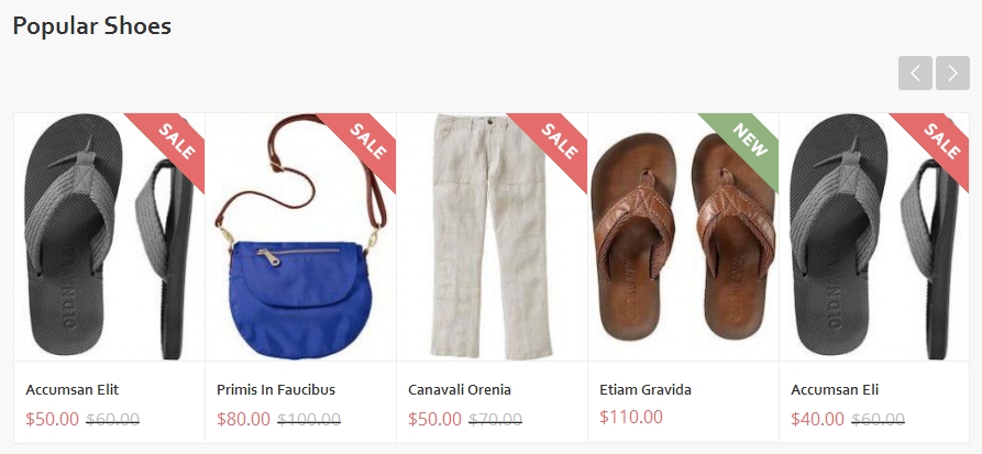 tab category slider